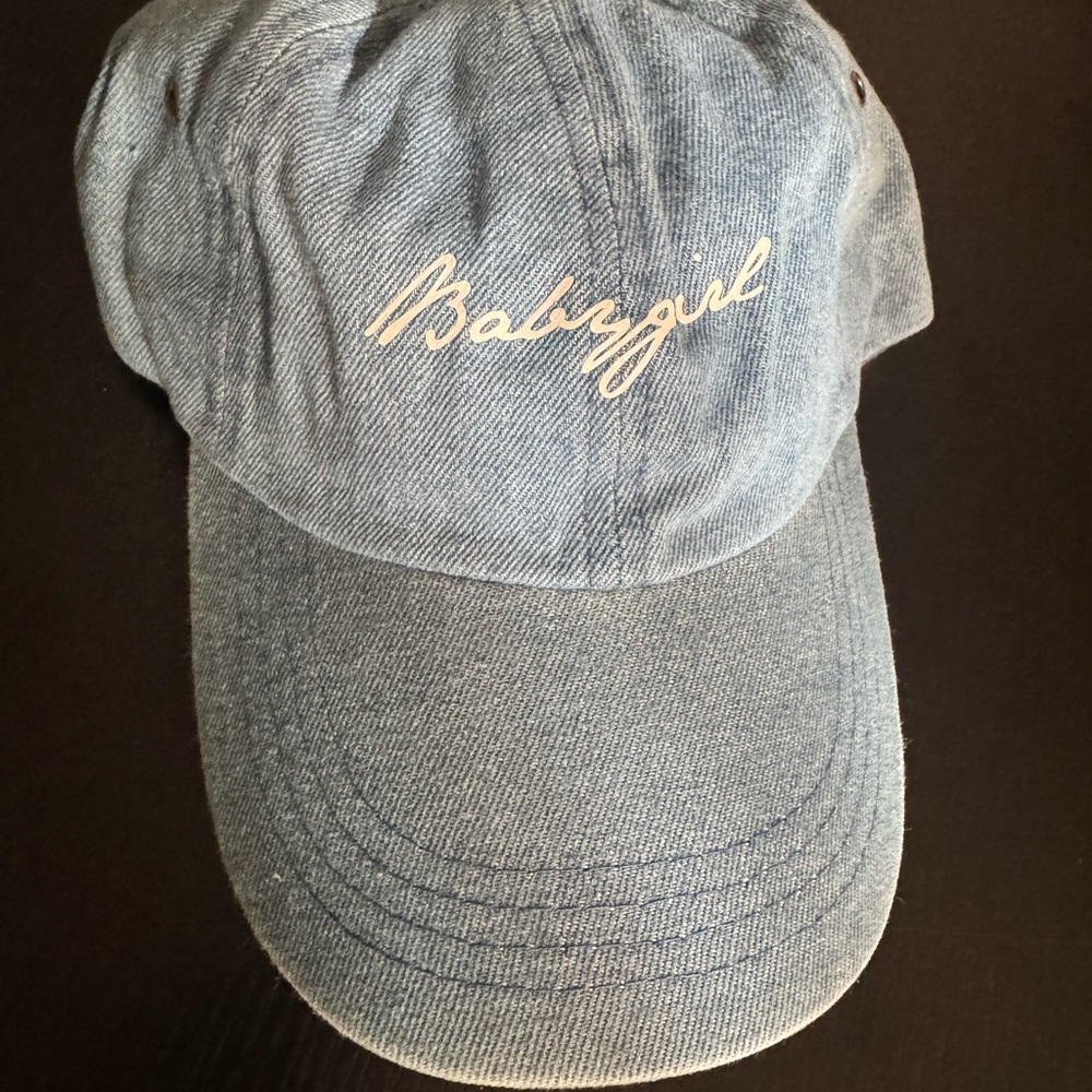 Babygirl Blue Denim Cap